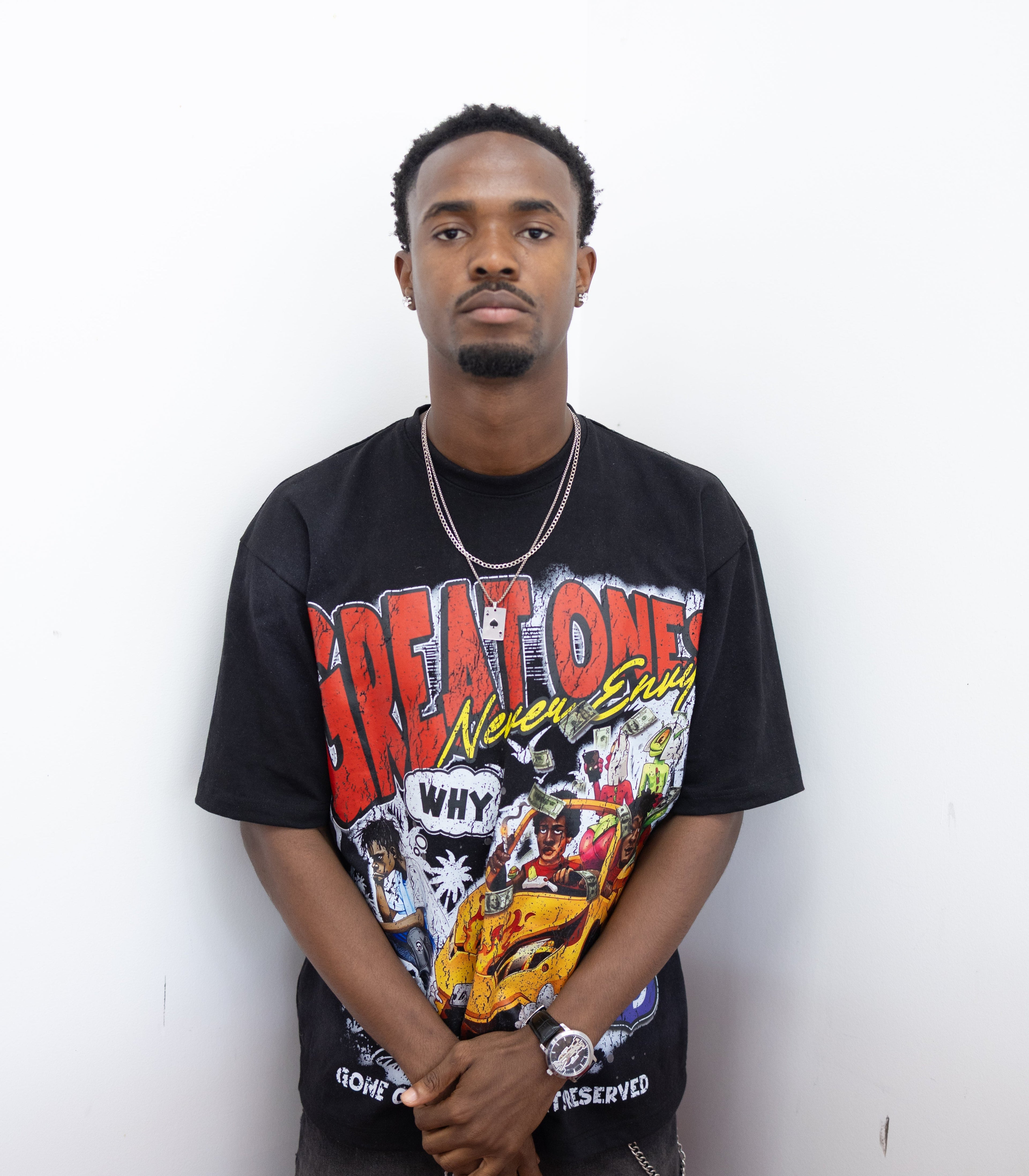 "Why Not Me" T Shirt (Black)