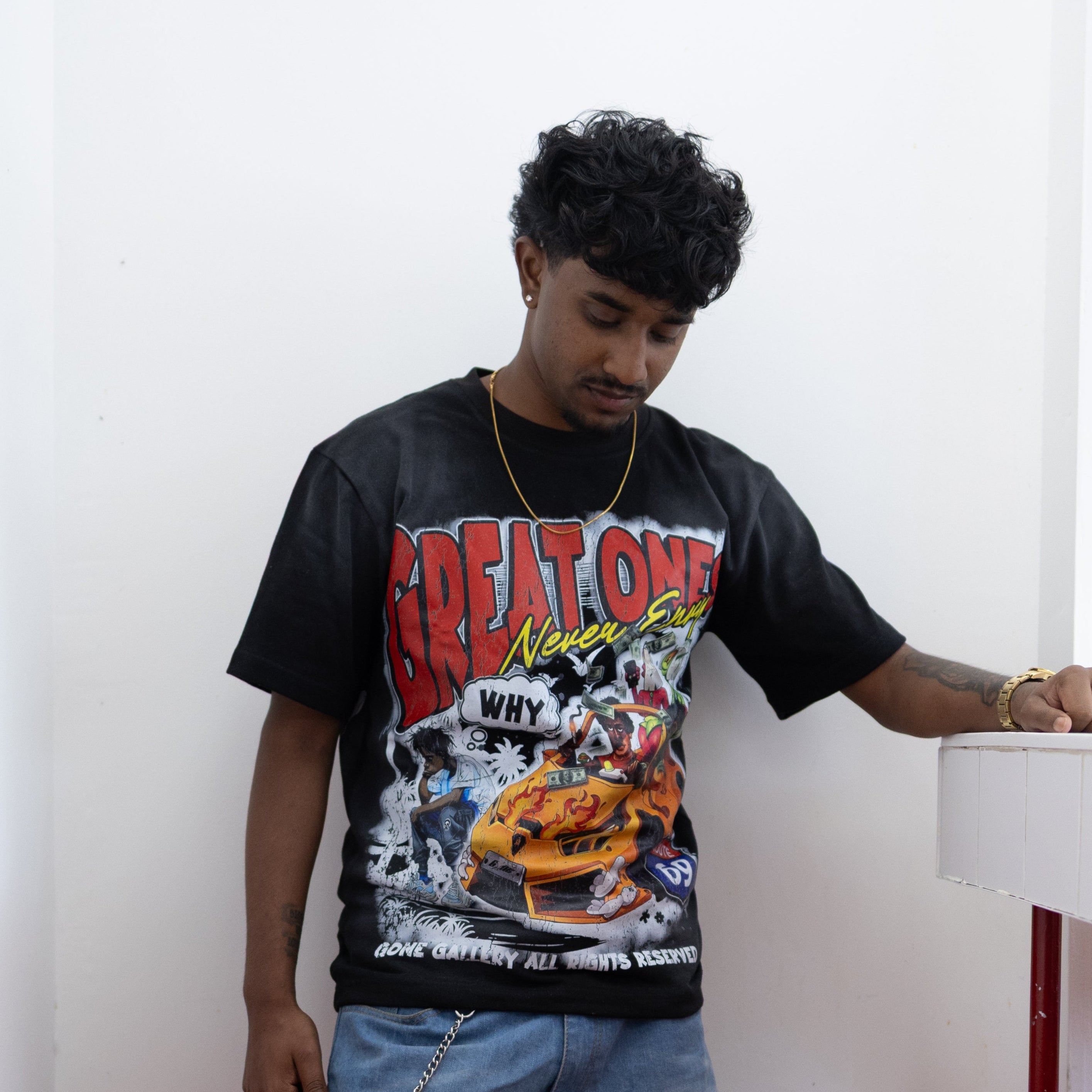 "Why Not Me" T Shirt (Black)