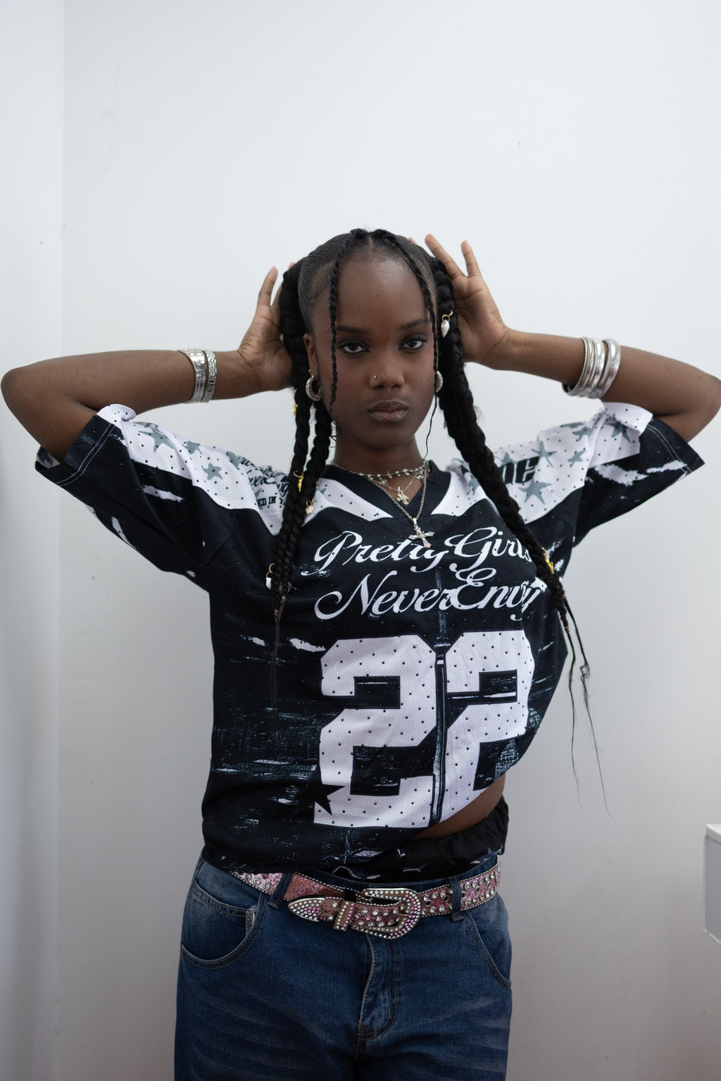 Pretty Girls Never Envy Jersey (Black)