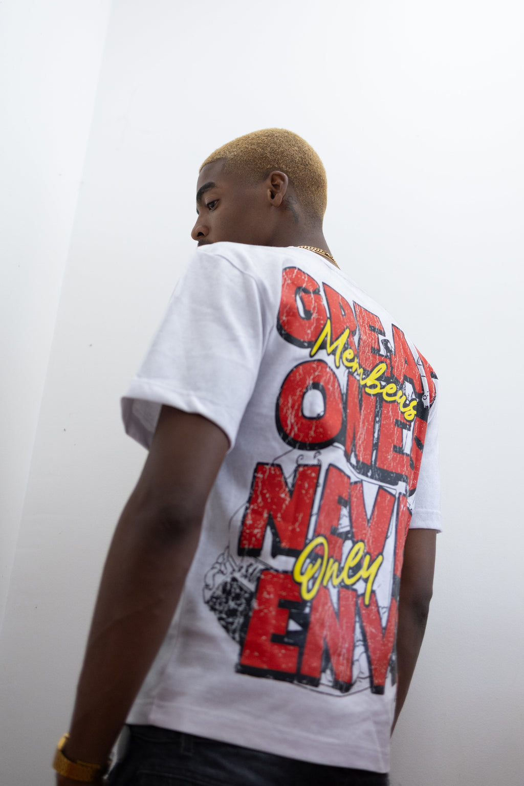 "Why Not Me" T Shirt (White)