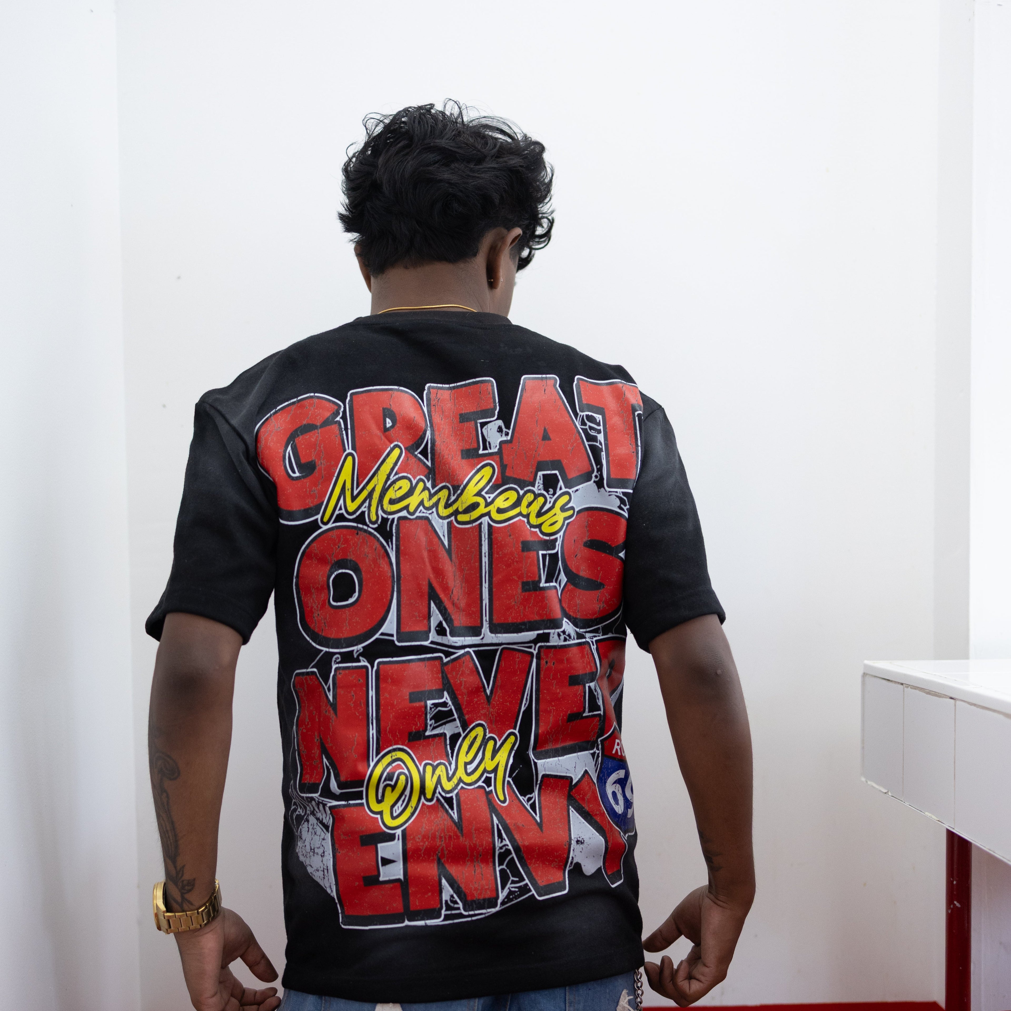 "Why Not Me" T Shirt (Black)